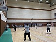 4차 취업자 정담회 '안전하게 운동하는 방법, 배드민턴 활동'